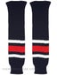 CCM S100P NHL Knit Hockey Socks - Columbus Blue Jacke